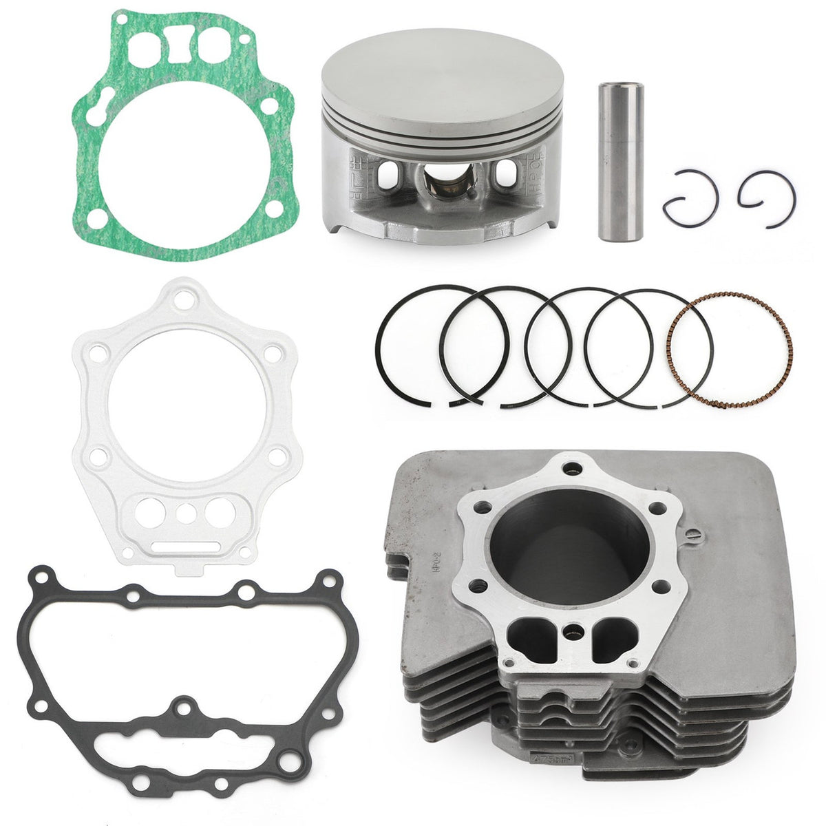 2007-2011 TRX500FPE/FPM Fourtrax Foreman 4x4/ES/EPS Honda STD 92mm 475cc Cylinder Jug Piston Rings Gasket Top End Kit