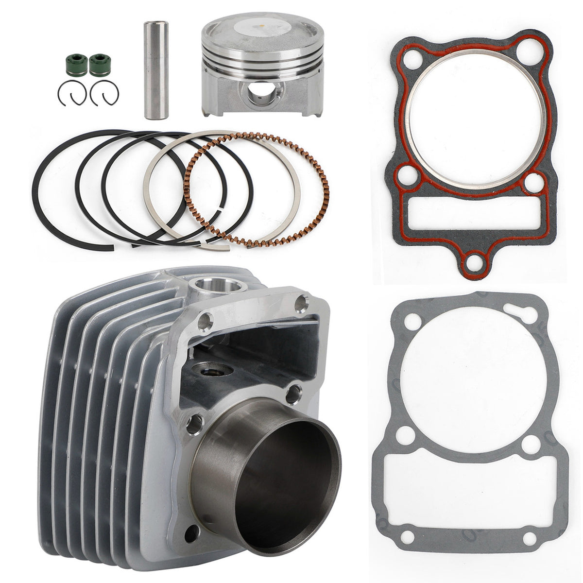 ZongShen CG250 Air Cooled Engine Pit Dirt Bike ATV Quad 250cc 67mm Cylinder Jug Piston Gasket Kit