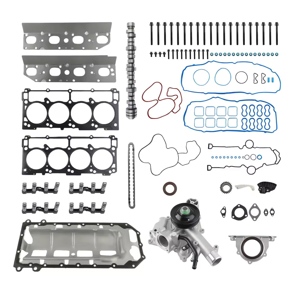 5.7 L Hemi For Dodge Ram 1500 MDS Engine Full Gasket Set Camshaft Valve Lifter & Bolt Kit 5038785AB 5038786AB 53021727AC