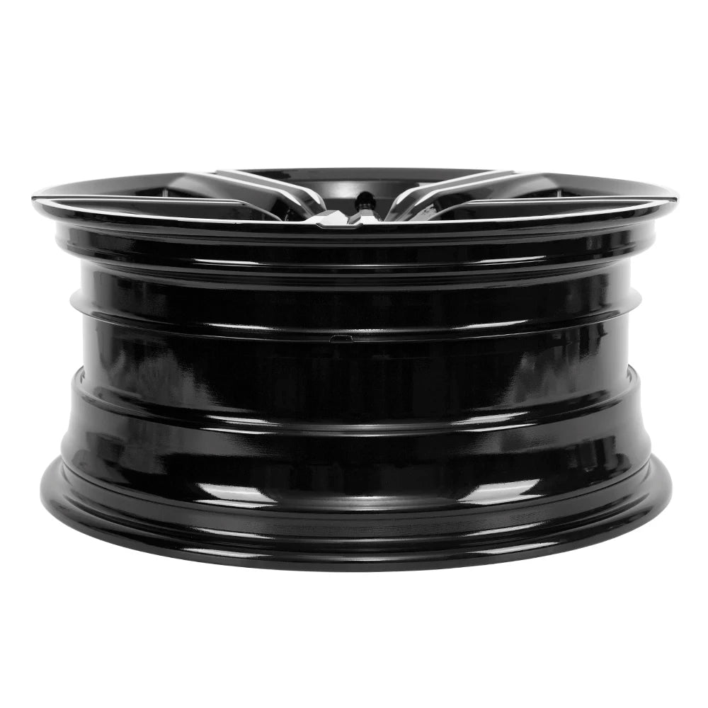 19x8.5" Wheel Rim for 2023 2024 Honda Accord Machined Black