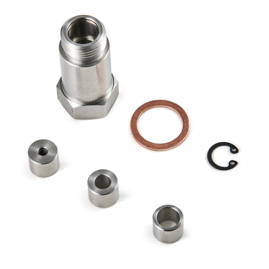 45MM M18X1.5 O2 Spacers Adapter Kit Exhaust Oxygen Extender Spacer W/Gasket