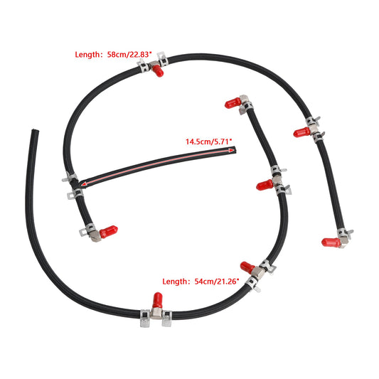 2004-2010 Duramax Diesel Truck Engines 6.6L Fuel Injector Return Line Kit 97328733 8973287331
