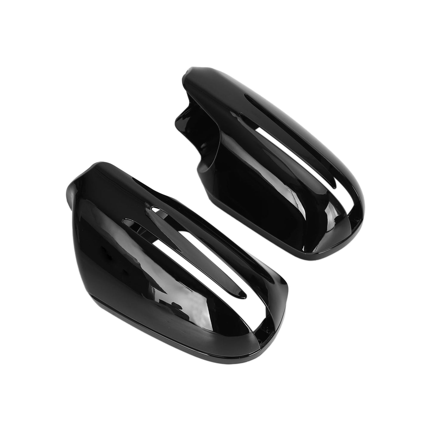 2009-2011 BENZ CLS-Class W219 Facelift Rearview Mirror Cover Gloss Black #1718100364 1718100564