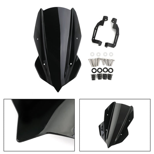ABS 4mm Motorcycle Windscreen Screen Windshield for Kawasaki Z400 2019-2020