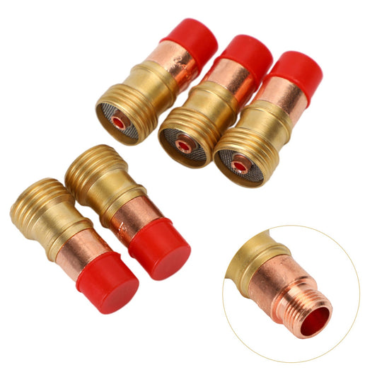 17/18/26 5pcs Tig Welding Torch Stubby Gas Lens 4Gl332 (3/32")