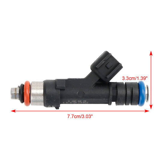 2008-2010 Dodge Grand Caravan 3.3L 3.8L 6PCS Fuel Injector 0280158119 812-11131
