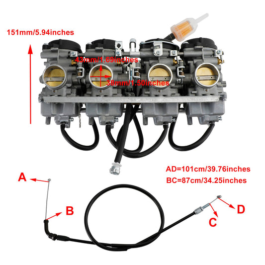 1992-1998 Honda CB400 CB400SF Carburetor Carb