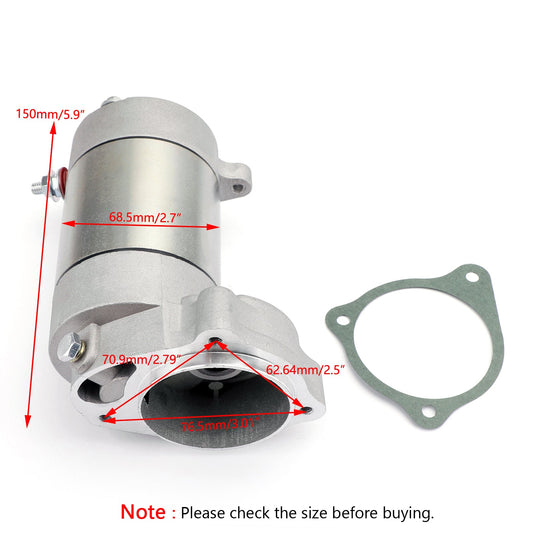 ATV Starter Motor Drive For Polaris Trail Blazer 250 400 244 cc 3085393 3084403 Champoo