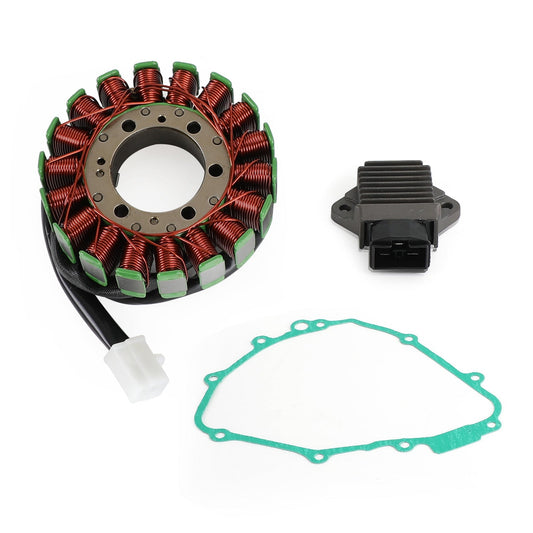 1991-1994 Honda CBR600F CBR600F2 PC25 Voltage Regulator+Stator Coil+Generator Gasket 31120-MBZ-611 31600-MV4-000