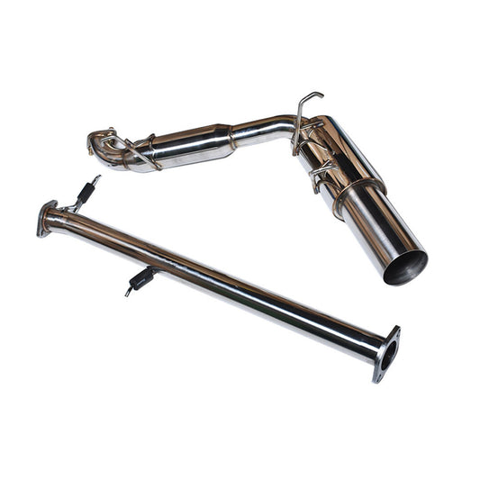 89-97 Mazda Miata MX-5 Eunos 1.6/1.8L Stainless Catback Back Exhaust Muffler
