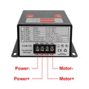 DC 12-80V 30A PWM Motor Speed Controller Soft-Start/Stop Voltage Ampere Meter