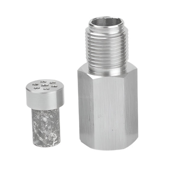 M18x1.5 O2 Sensor spacer Adapter Oxygen Sensor Simulator Extender Catalytic Converter CEL Eliminator with Mini CAT