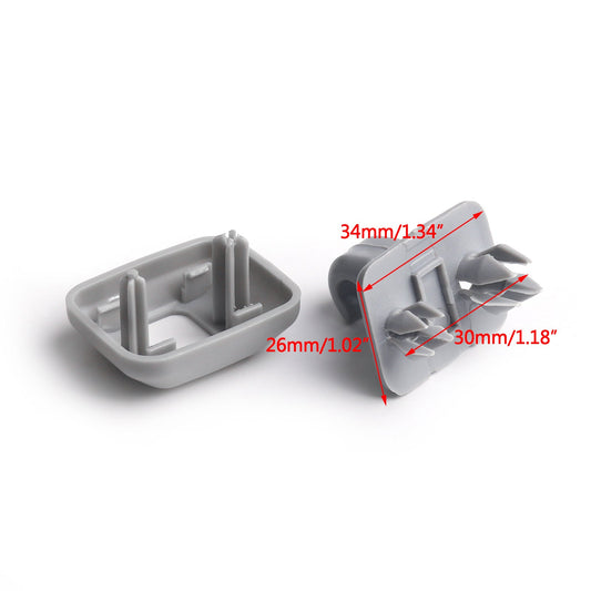 1PCS Car Sun Visor Hook Clip Bracket Replacement Grey Beige Black Fit For Audi A3 A4L A5 Q3