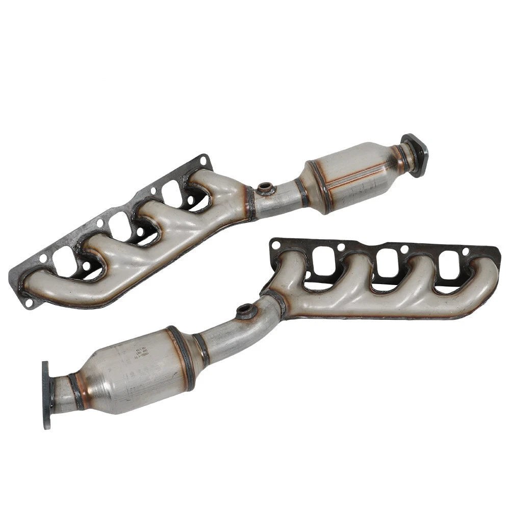 2008-2012 Nissan Pathfinder 5.6L 4pcs Front & Rear Manifold Catalytic Converters 16478 16479 16488 16489