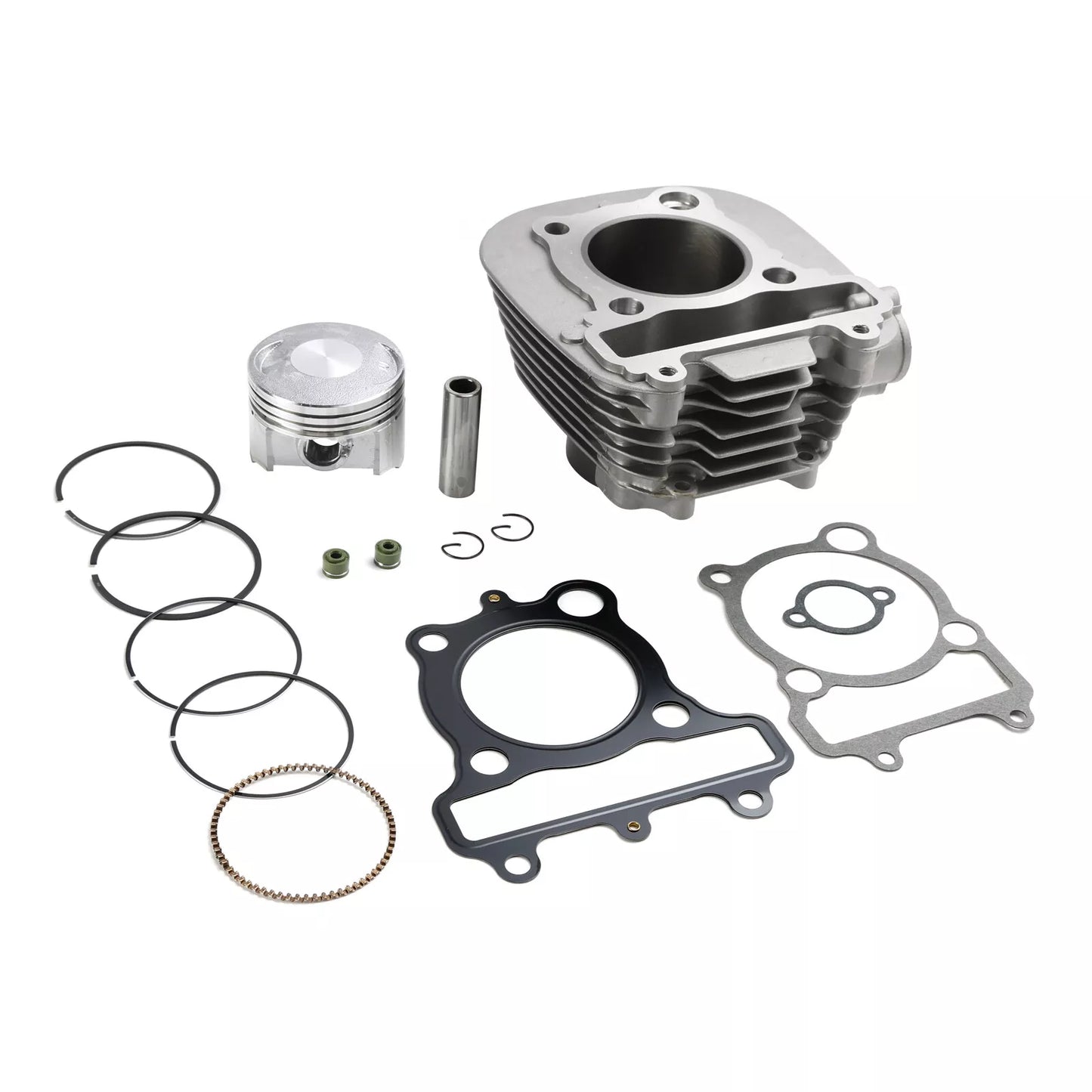 1987-2024 Yamaha TW200 Trailway 200 67mm 196CC Cylinder Jug Top End Piston Gaskets Kit 21V-11310-00 47J-11310-00