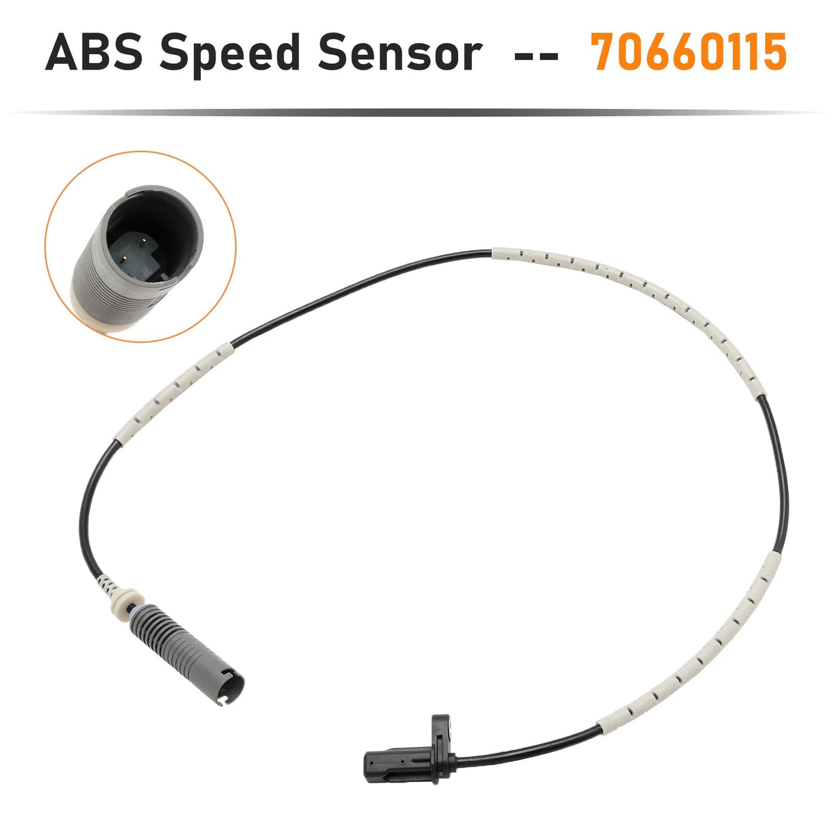 2005-2012 BMW 1 Series E81 E82 E87 E88 E93 E92 Rear L/R ABS Speed Sensor 70660115
