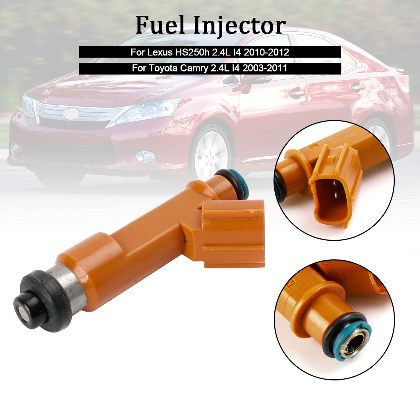 2003-2011 Toyota Camry 2.4L I4 Fuel Injector 23209-0H050 23209-28060 297500-0680