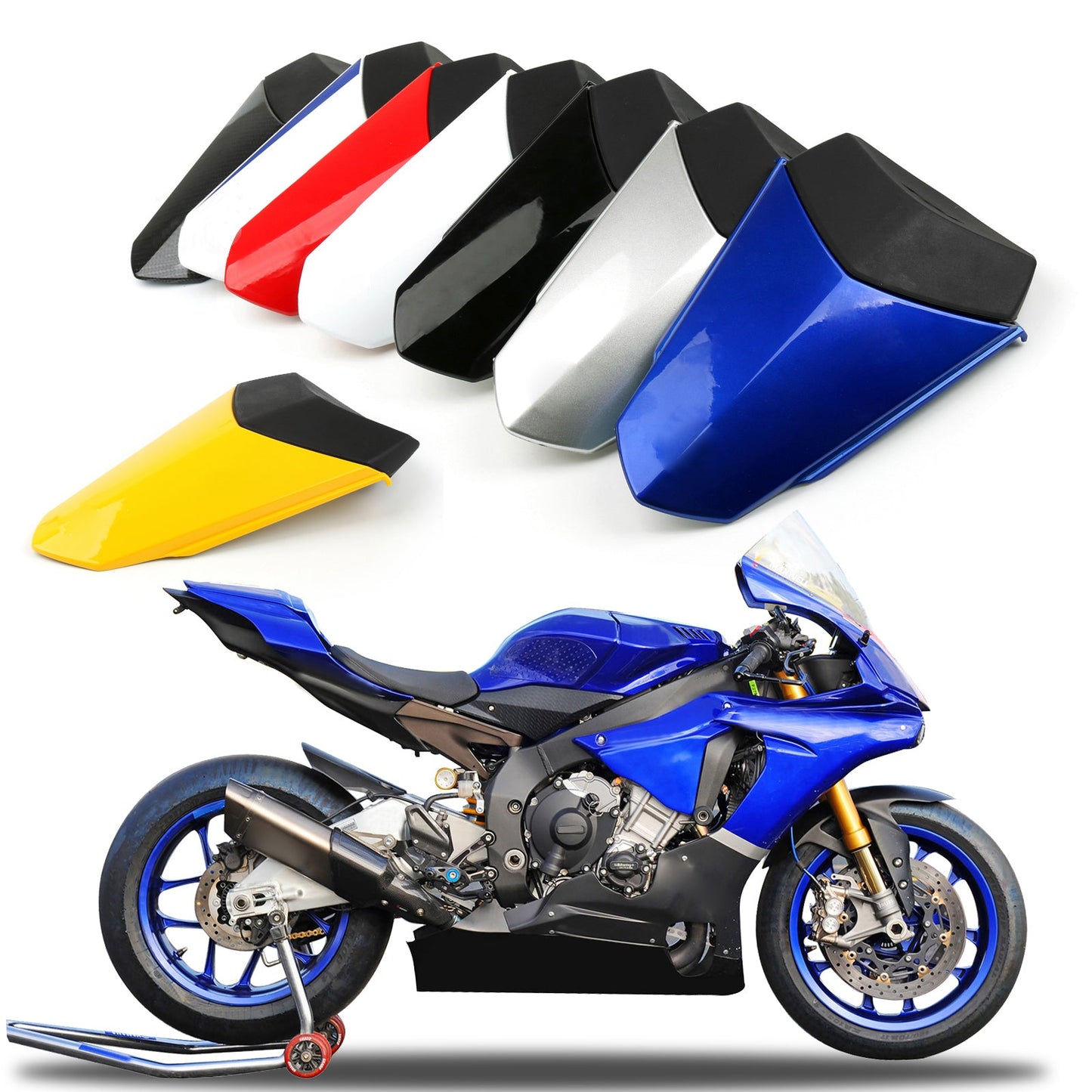 2015-2024 Yamaha YZF-R1 Rear Seat Cowl Cover Pillion