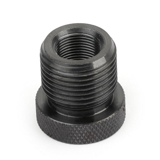 1/2-28 to 13/16-16 Automotive Thread Adapter - Black 1/2x28 to 13/16x16