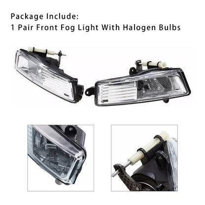 2009-2011 Audi A6 S6 Quattro Pair Front Bumper Driving Fog Light Lamps 4F0941699A 4F0941700A