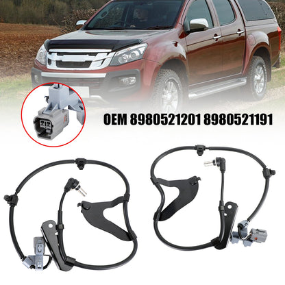2012-2019 Isuzu D-Max 2.5 Twin Turbo ABS Wheel Speed Sensor Front Left/Right 8-98052119-1 8-98052120-1