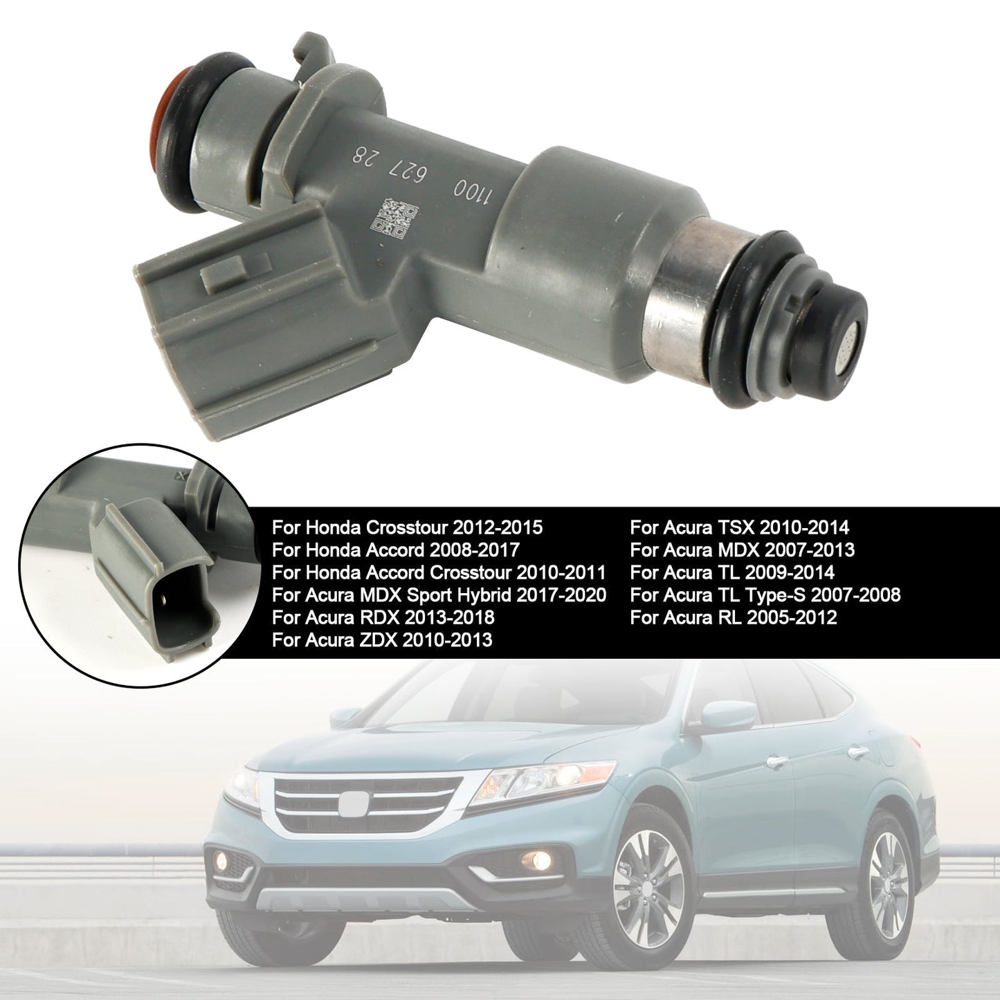 2010-2013 Acura ZDX Fuel Injector 16450-R70-A01 16450-R71-L06