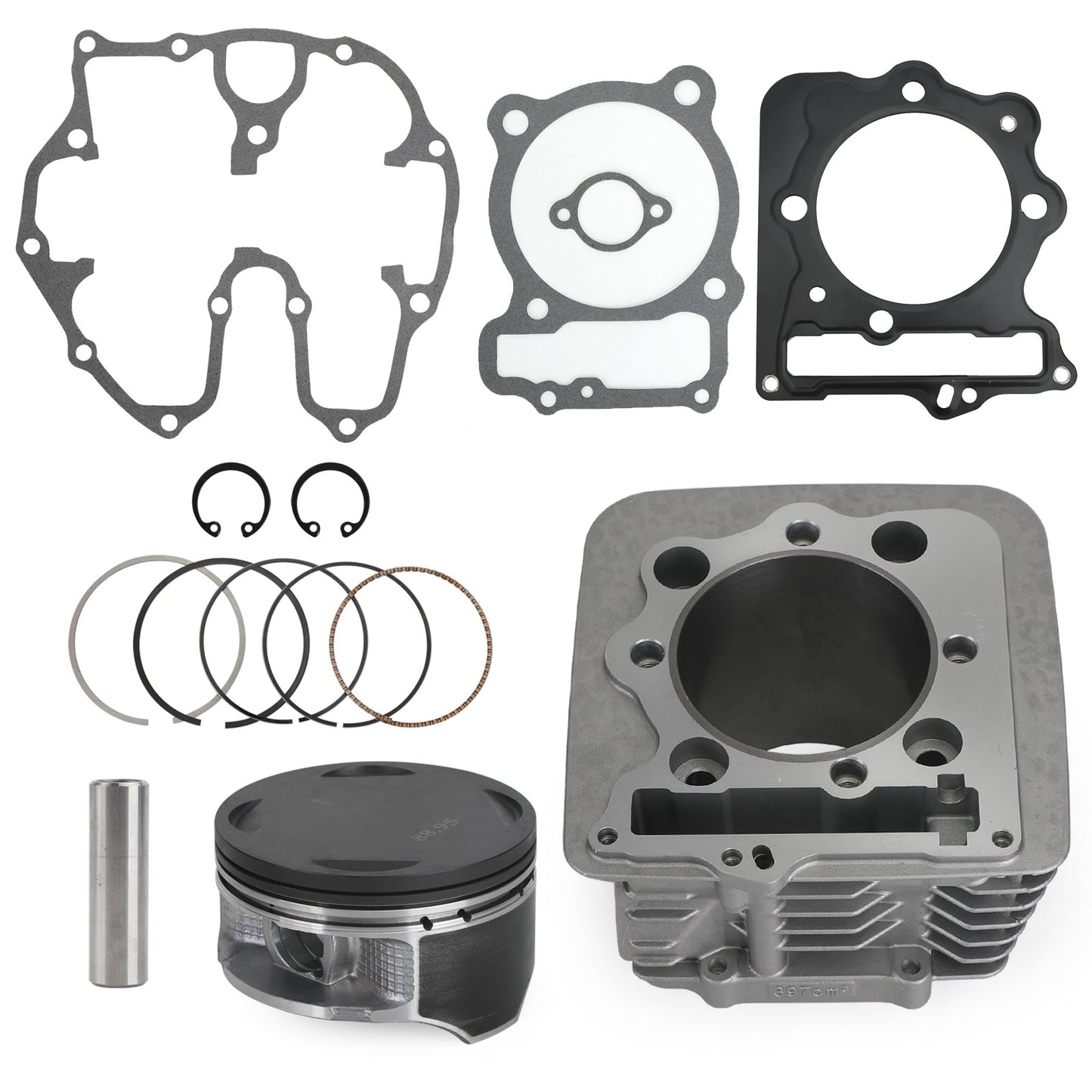 1996-2004 Honda XR400R 440cc 89mm Big Bore Jug Cylinder Top End Rebuild Kit