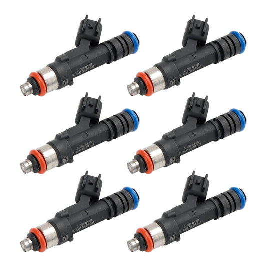 2008-2010 Dodge Grand Caravan 3.3L 3.8L 6PCS Fuel Injector 0280158119 812-11131