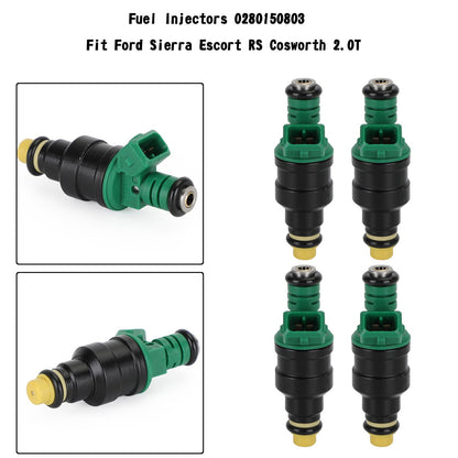 1988-1989 Ford Sierra Sapphire RS Cosworth 2wd 1PCS/6PCS Fuel Injectors 0280 150 803 0280150803 95160611000