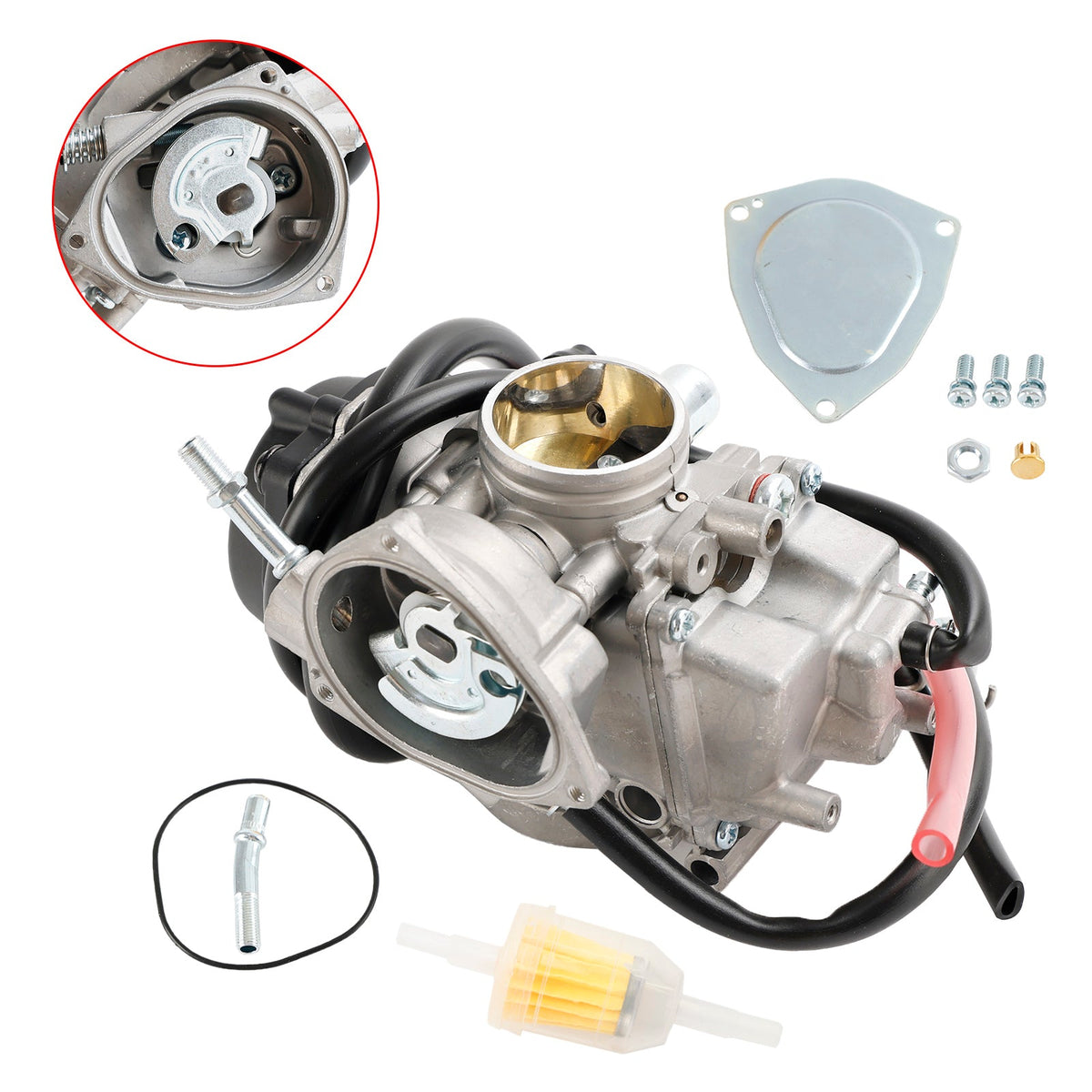 2003-2007 Suzuki LT-Z400Z QUADSPORT 400 Carburetor Carb 15003-S015 15003-S007 15003-S021