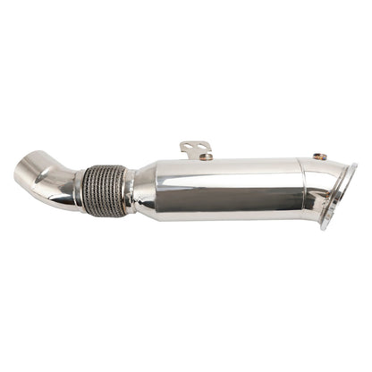 Toyota Supra A90 2020+ 4.5" Exhaust Downpipe Upgrade Stainless Steel