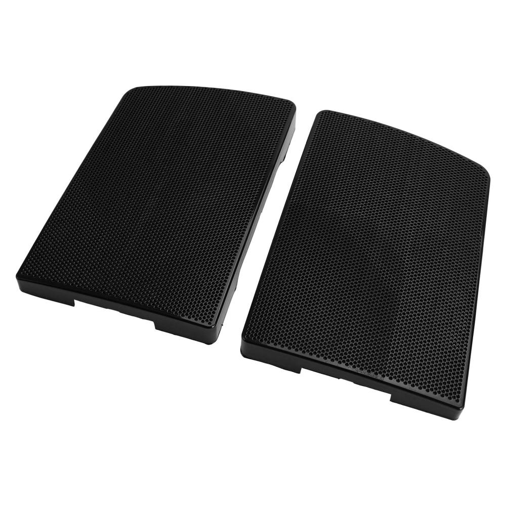 6X9" Saddlebag Lid Perforated Speaker Grills For Touring Electra Glide 1993-2013
