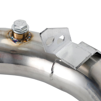 2011-2018 BMW M6 Gran Coupe F06 with S63 Motor 3" Exhaust Catless Downpipes Stainless Steel