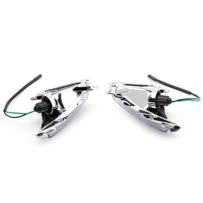 Front Turn Signals Lens For ZX 14R 10R 6R 636 Ninja 650F Clear Champoo