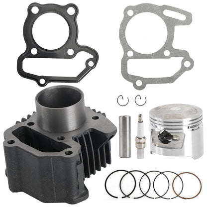 2005-2008 Grizzly 80 YFM80G YamahaSTD 47mm 79cc Cylinder Barrel Piston Rings Gaskets Kit 22K-11311-02-00