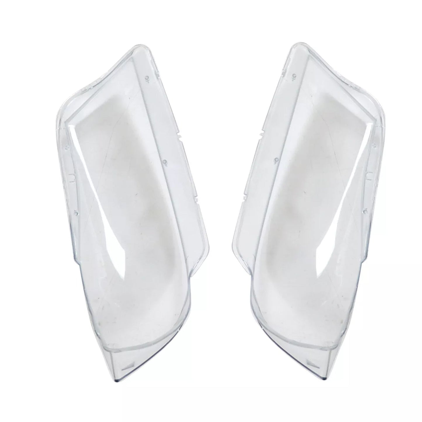 2005-2012 BMW 3 E90 E91 Sedan 2PCS Xenon Headlight Headlamp Clear Lens Cover 63117240261 63117161669