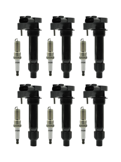 2015-2016 GMC Canyon V6 3.6L 6PCS Ignition coil+6PCS Spark Plug UF569 D515C 12610626 12618542
