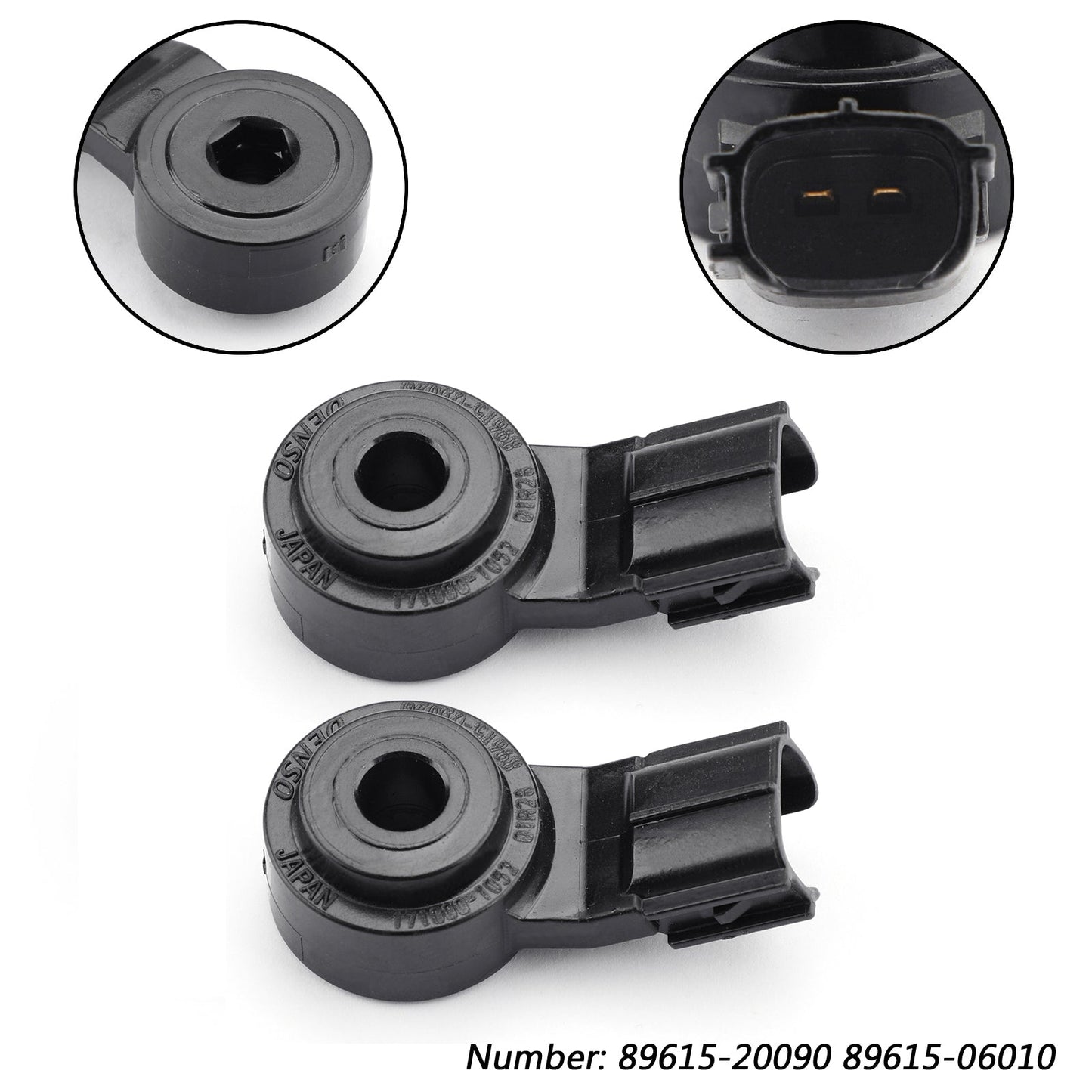 2Pcs Engine Knock Sensor For Toyota Corolla Camry Sienna Lexus Scion 2004-2012