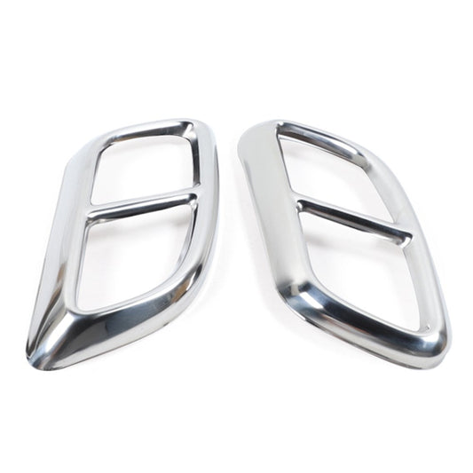 Charger 2015+ 2PCS Stainless Rear Exhaust Tail Muffler Decor Cover Trim