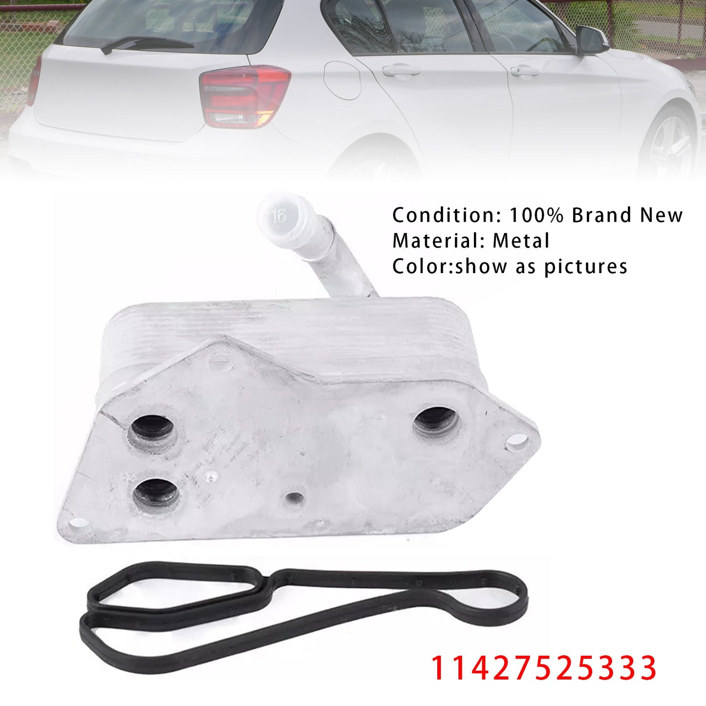 2014-2018 BMW X4 N20 N55 Engine Oil Cooler 11427525333 I04016002