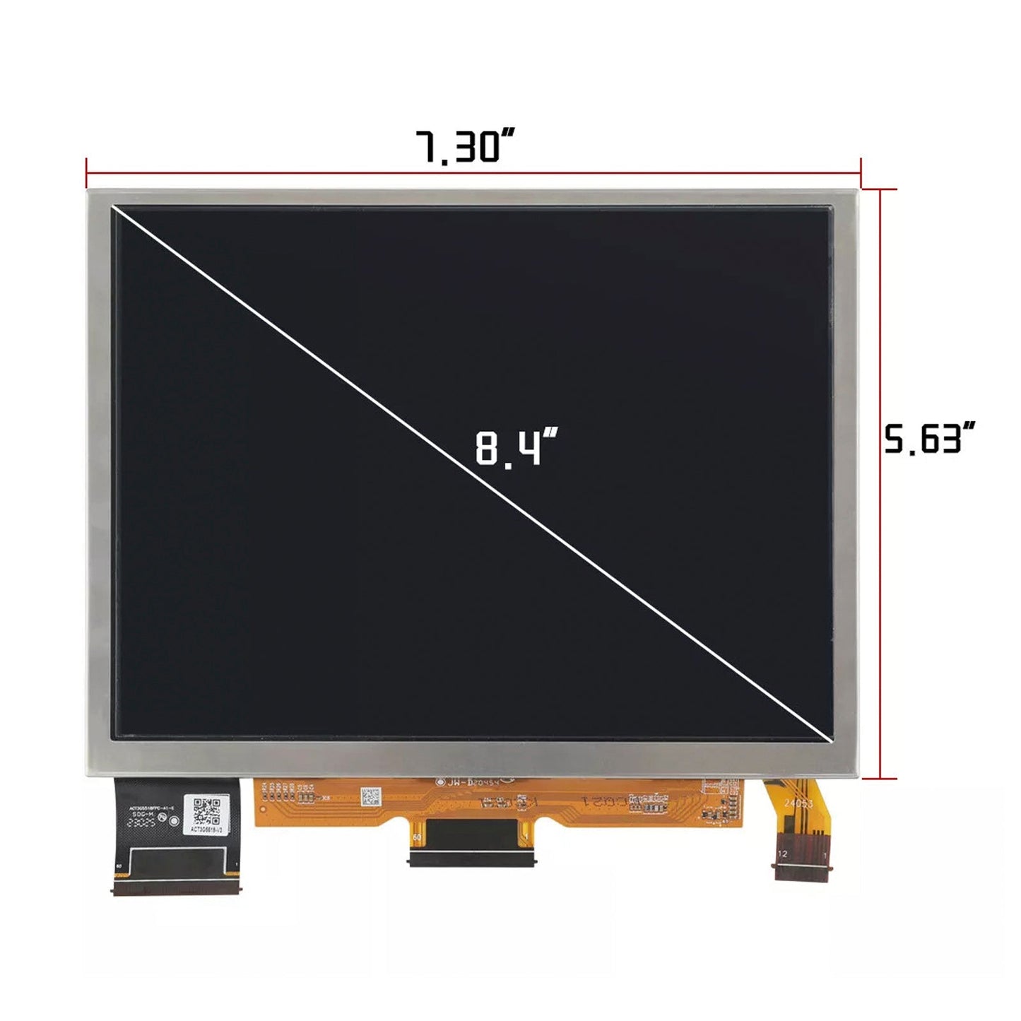 2018-2023 Chrysl-e-r 200 300 8.4" LCD Touch Screen Display Uconnect 4C UAQ MONITOR 68388550AB TDO-XGA0840J00001-V5