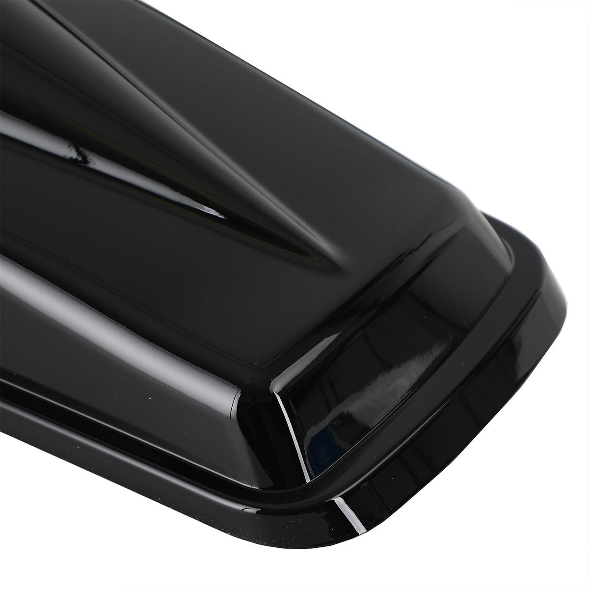 Black 6.5" Saddlebag Speaker Lids For Harley Touring Road King Glide 2014-2021