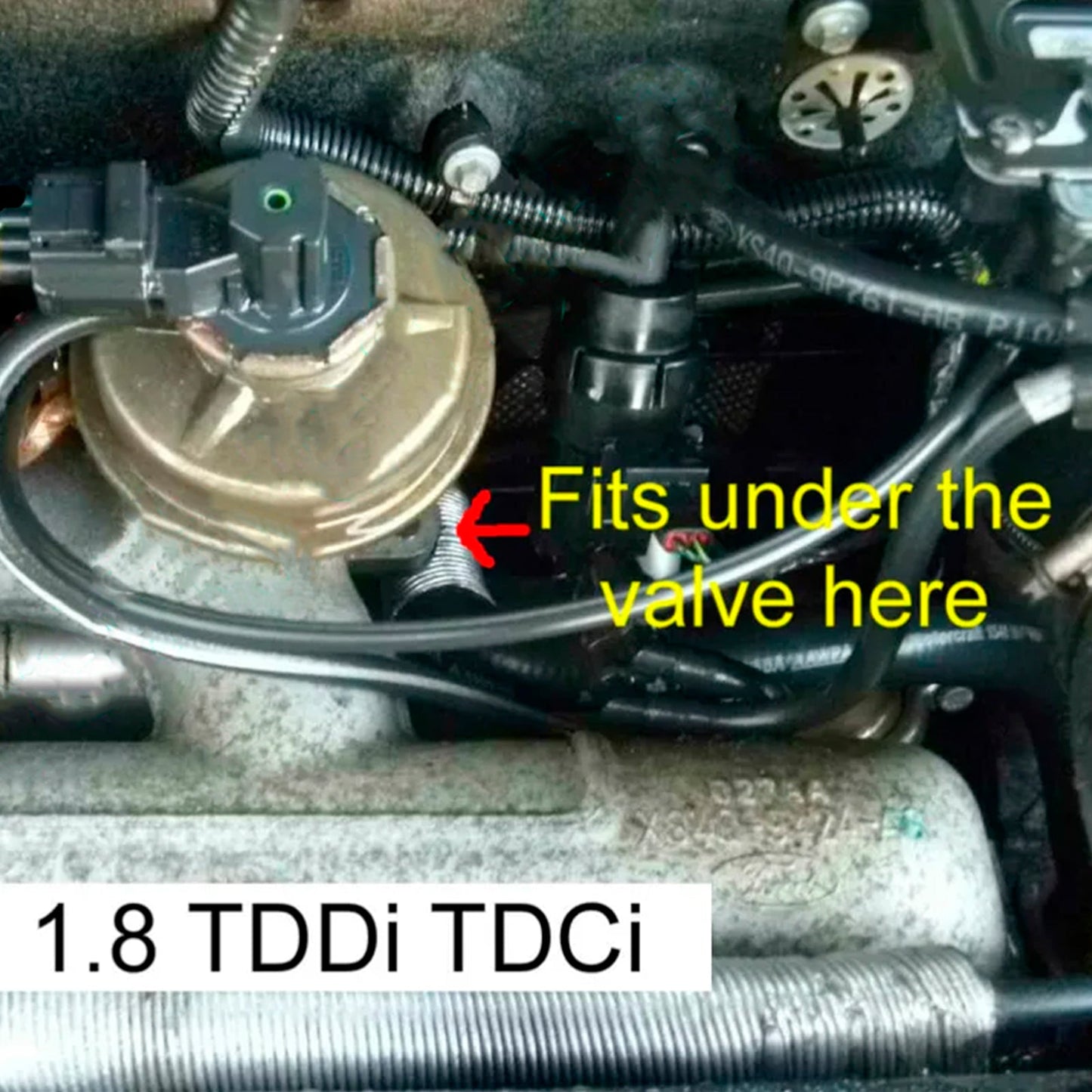 Ford Euro 3 Transit Connect Focus Mondeo 1.8 TDDI TDCi EGR valve blank plate