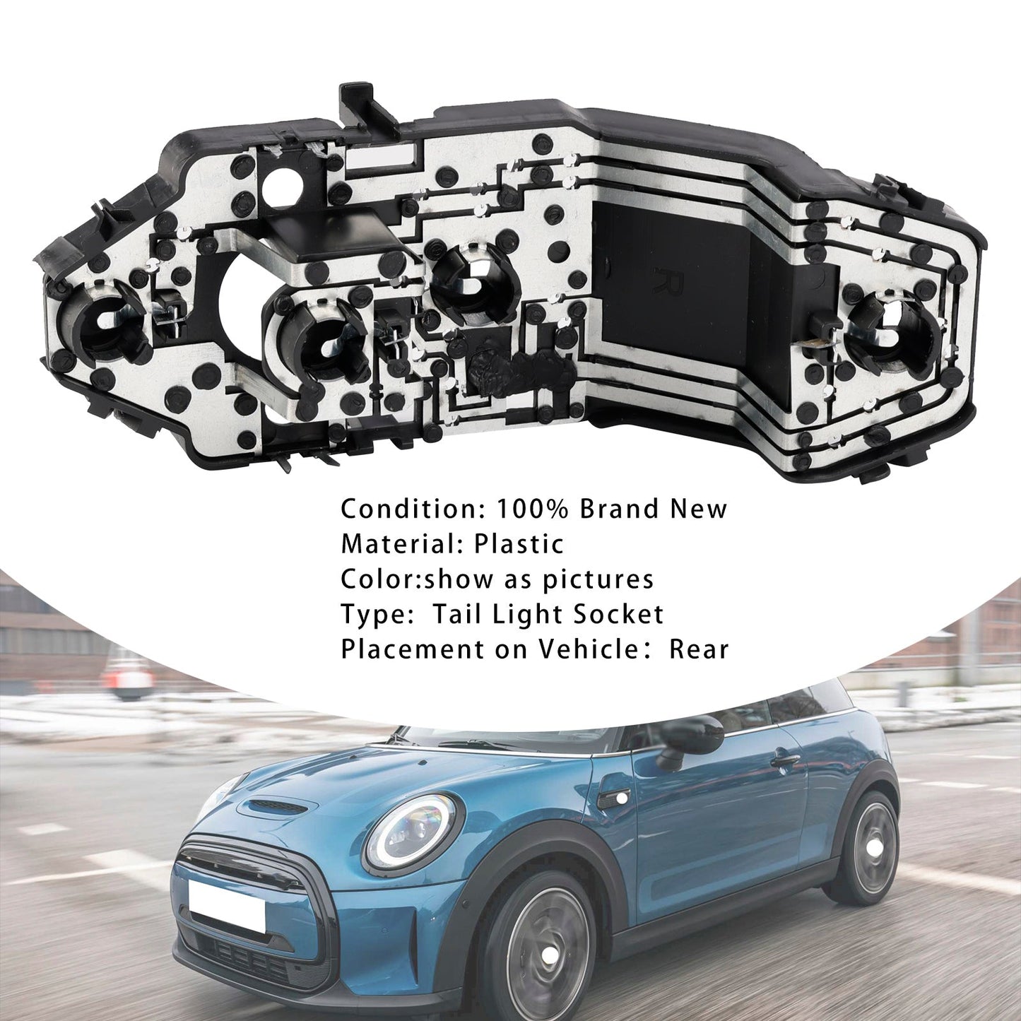 2014-2021 Mini Cooper F55 F56 F57 Rear Taillight Bulb Holder Part 63217361305 61132359993