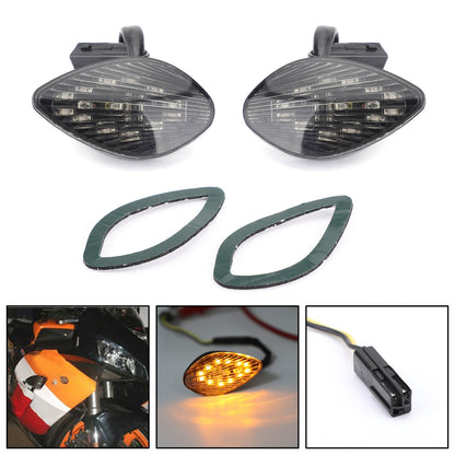 Clear Turn Signals For Honda CBR 1000 RR Flush Mount 2004-2005 Champoo