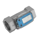 1Inch Turbine Digital Diesel Fuel Flow Meter Oval Gear Flow Gauge BSPT/NPT, 1.5 Inch