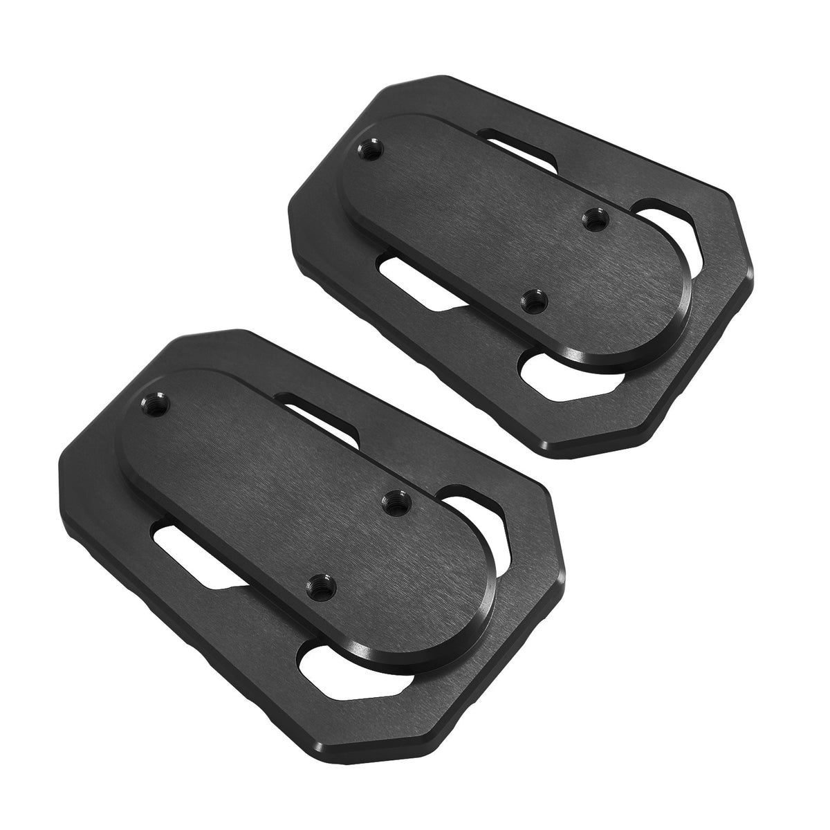 Cnc Foot Pegs Footrests Covers Driver Pedal Fit For TR Scrambler 1200 Tiger Silver
