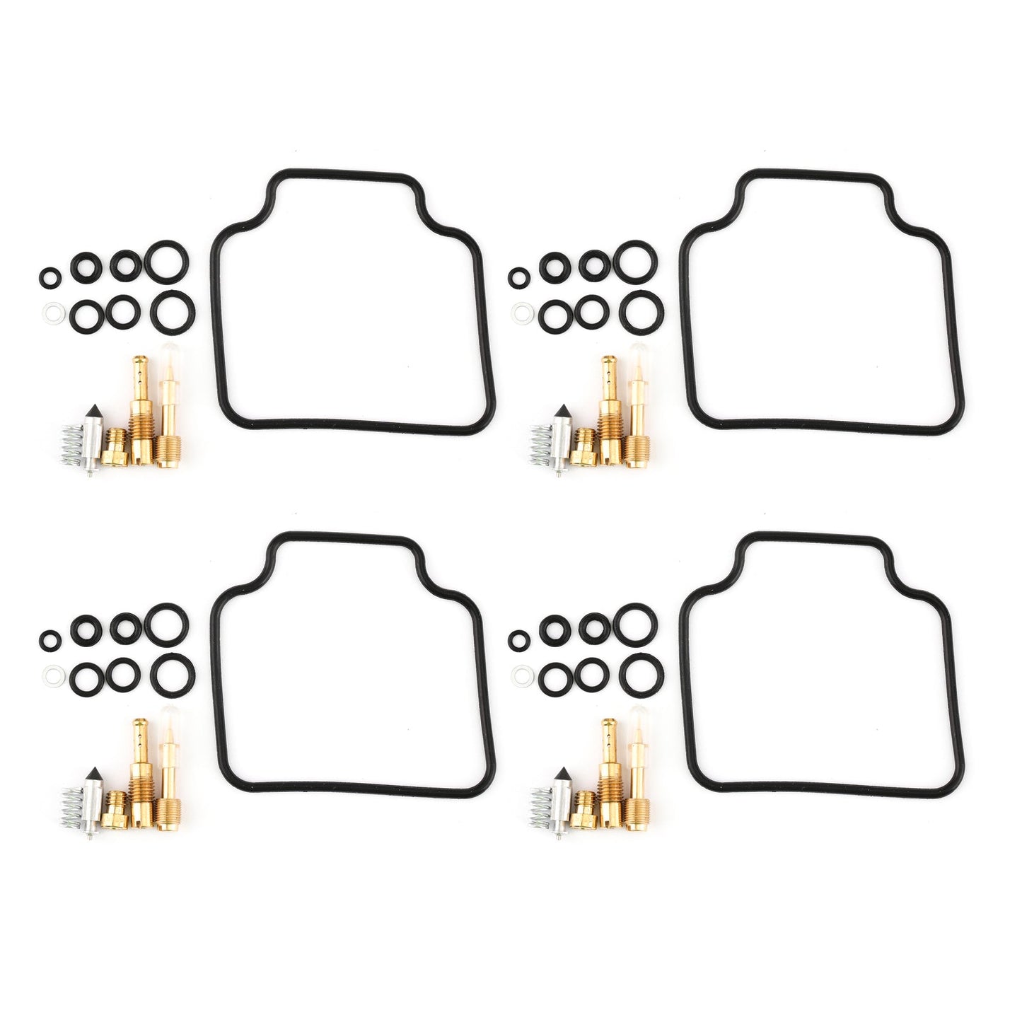 Honda 1983-1985 CB650SC Nighthawk 4PCS Carburetor Carb Rebuild Repair Kit & Float