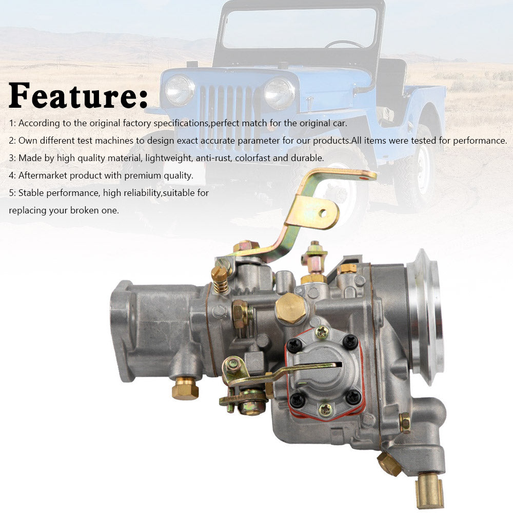 1954-1958 Jeep Willys CJ-3 F Head Carburetor Carb Kit 17701.02 923808 VY7B98