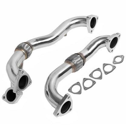 2008-2010 Ford F250 F350 F450 F550 Super Duty 6.4L Turbo Diesel Turbocharger Y-Pipe Up-Pipe w/Hardware